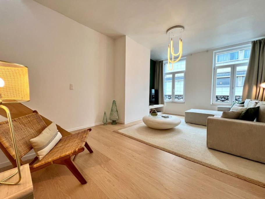 Duplex Chic Et Spacieux - Hypercentre Liège Exterior foto